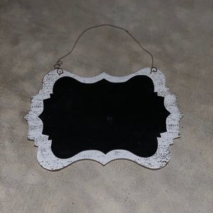 Chalk board sign